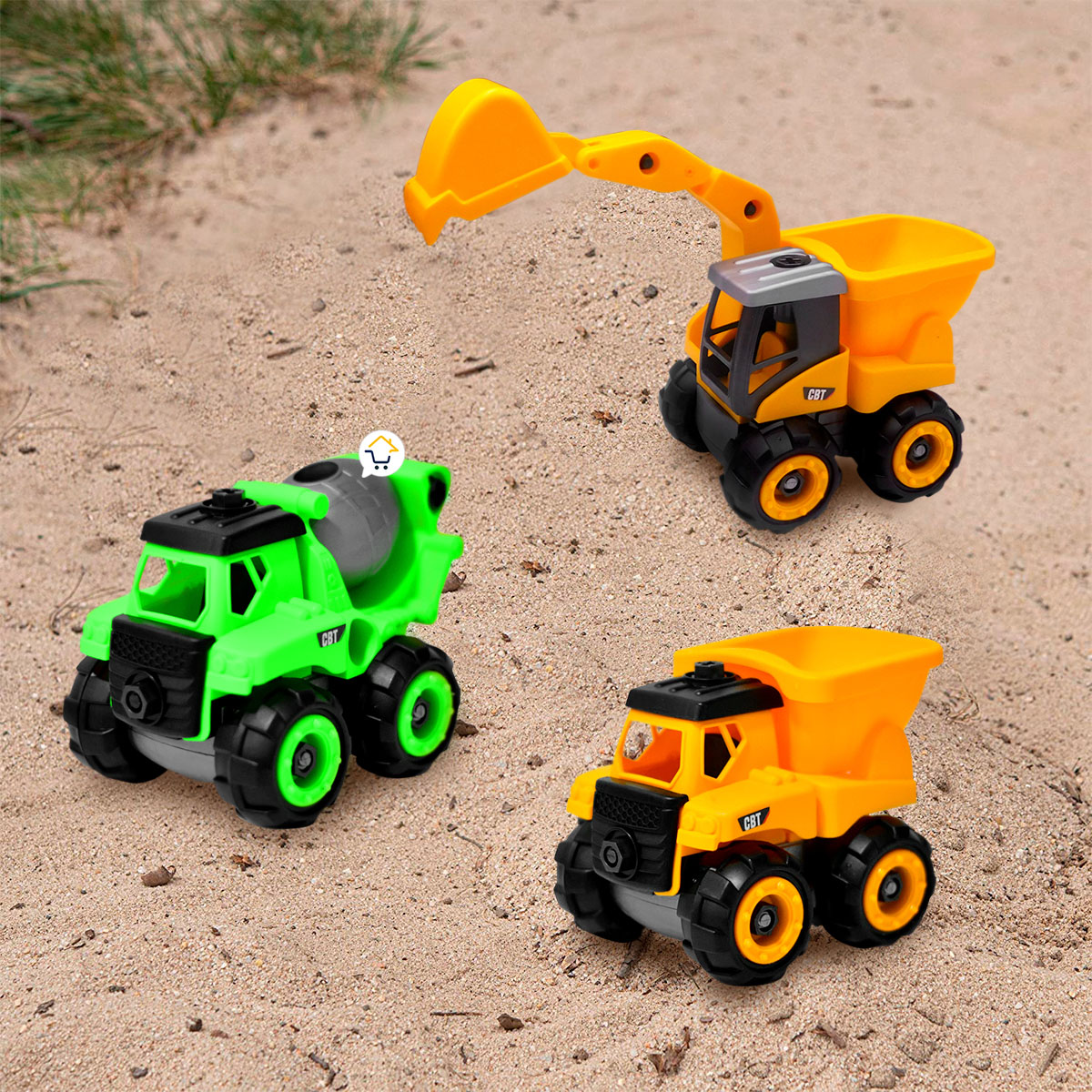 Set X3 Construccion Excavadora STPF11